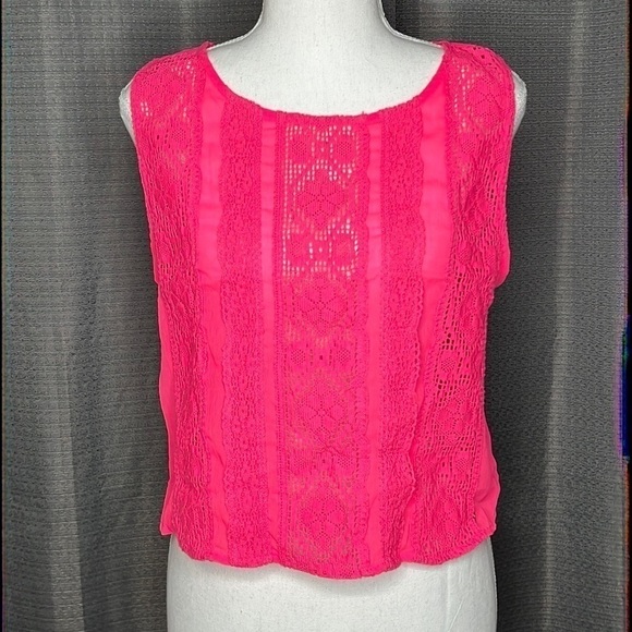 Abercrombie & Fitch XS Hot Pink tank top - Picture 1 of 9